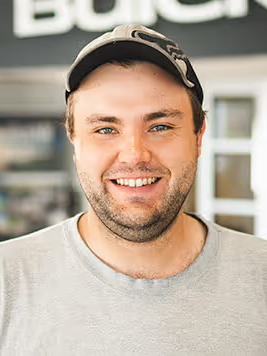 Detail Specialist Tristan Riihl in Service at GMC of Rochester