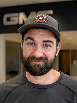 Body Shop Technician Adam Plantan in Collision at GMC of Rochester