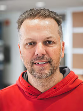 Body Shop Technician Chris Schmidt in Collision at GMC of Rochester