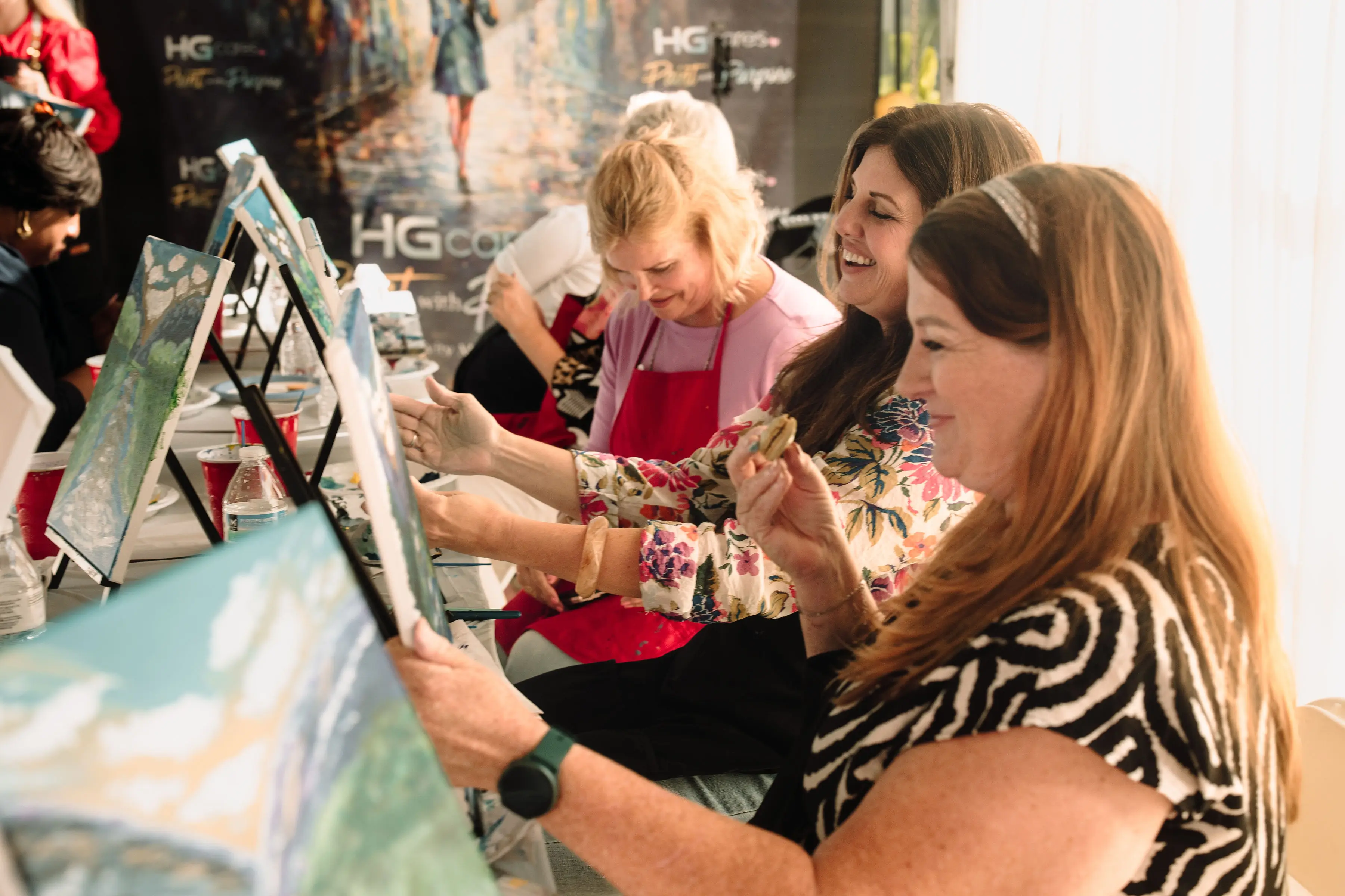 Painting Strength Mountain at Paint with Purpose