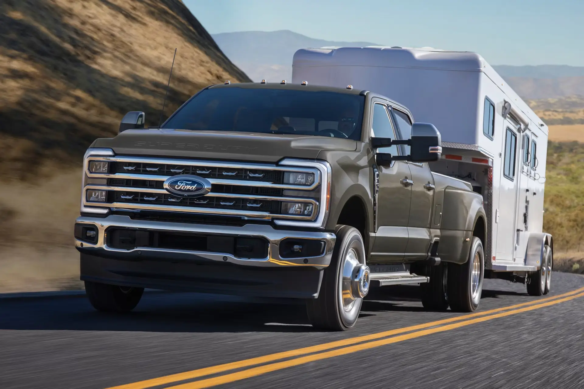 2026 Ford Super Duty F-350 towing capability.