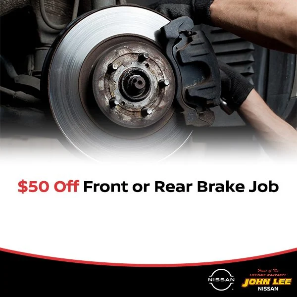 Coupon for $50 Off Front Or Rear Complete Brake Job 