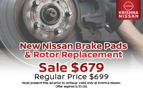 Coupon for Brake Pad Special 