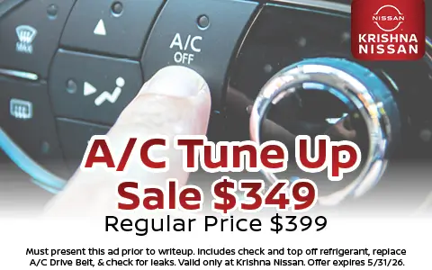Coupon for A/C Tune Up Special 