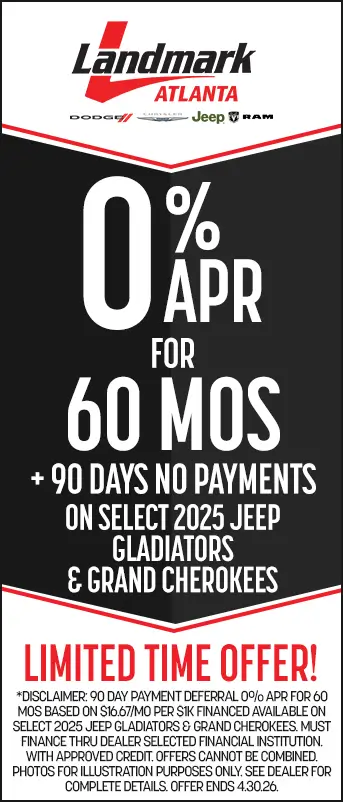 0% APR for 60 Months