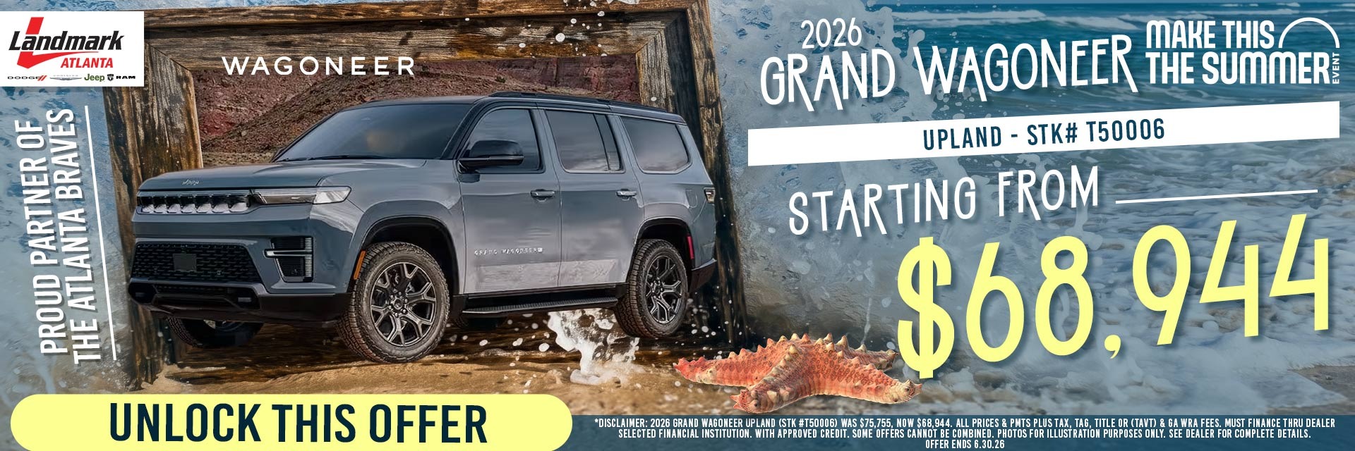 2026 Grand Wagoneer Upland - Starting From $68,944