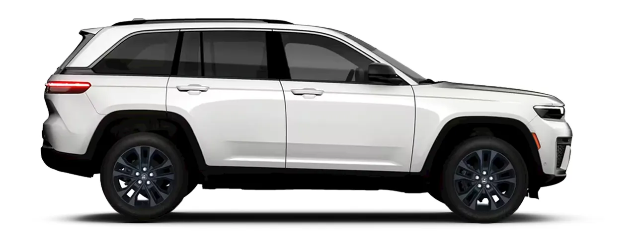 Grey Jeep Grand Cherokee for sale at Landmark Dodge in Atlanta GA.