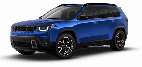 White Jeep Cherokee Overland available at Landmark Dodge in Atlanta.