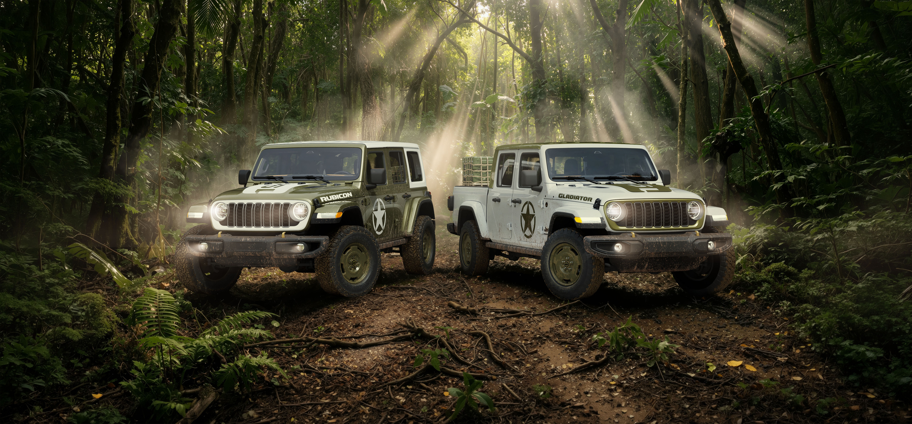 2027 Jeep Gladiator and Wrangler Sarge Edition