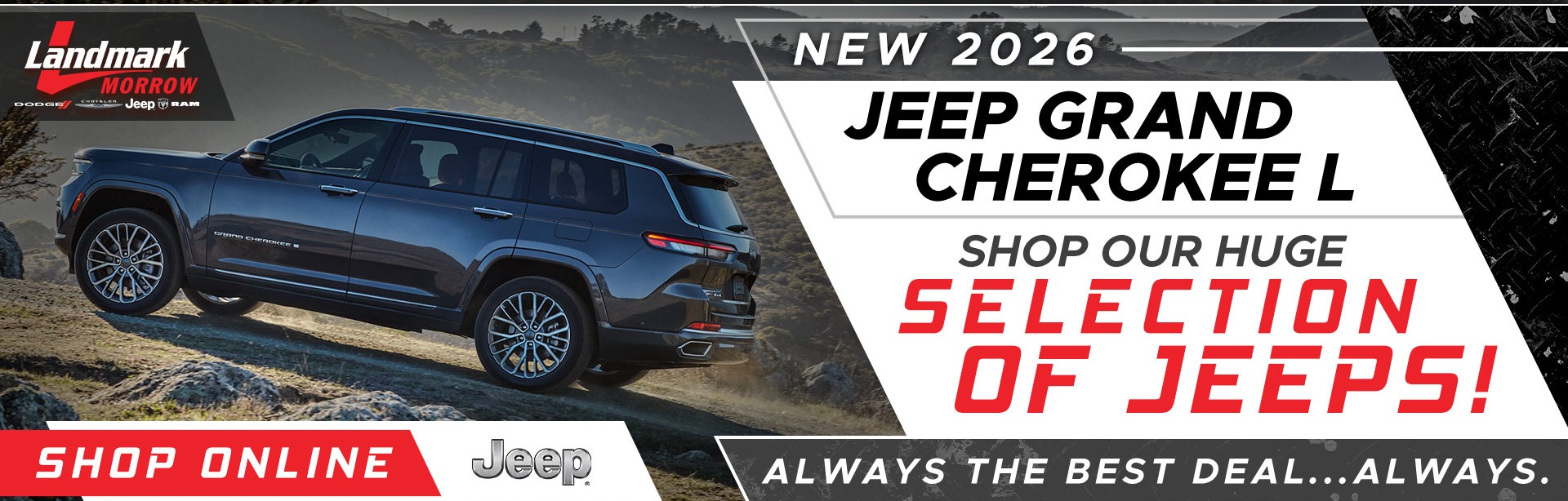 New 2026 Jeep Grand Cherokee L