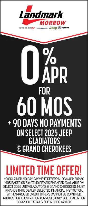 0% APR for 60 Months