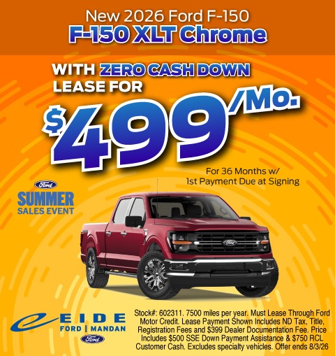 2026 Ford F-150 Savings
