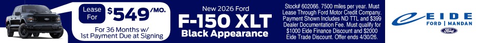 2026 Ford F-150 XLT