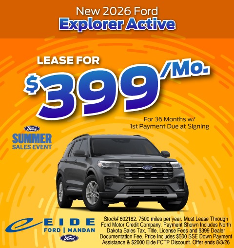 Ford Explorer Lease Specials