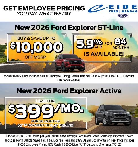 Ford Explorer Lease Specials