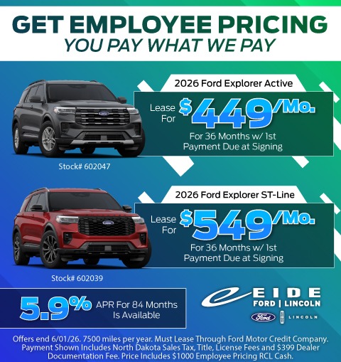 Ford Explorer Lease Specials