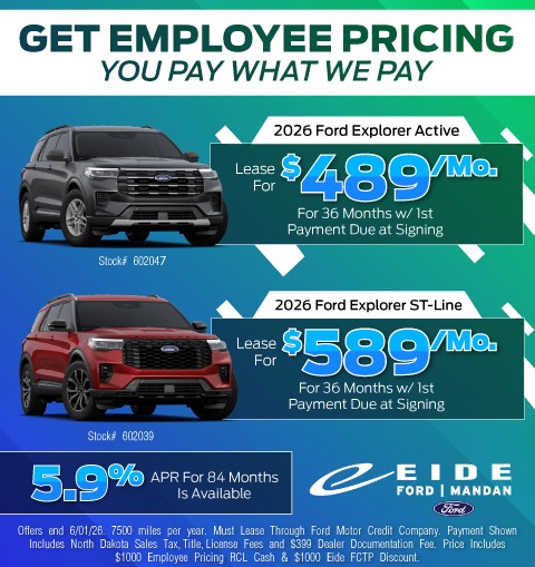 Ford Explorer Lease Specials