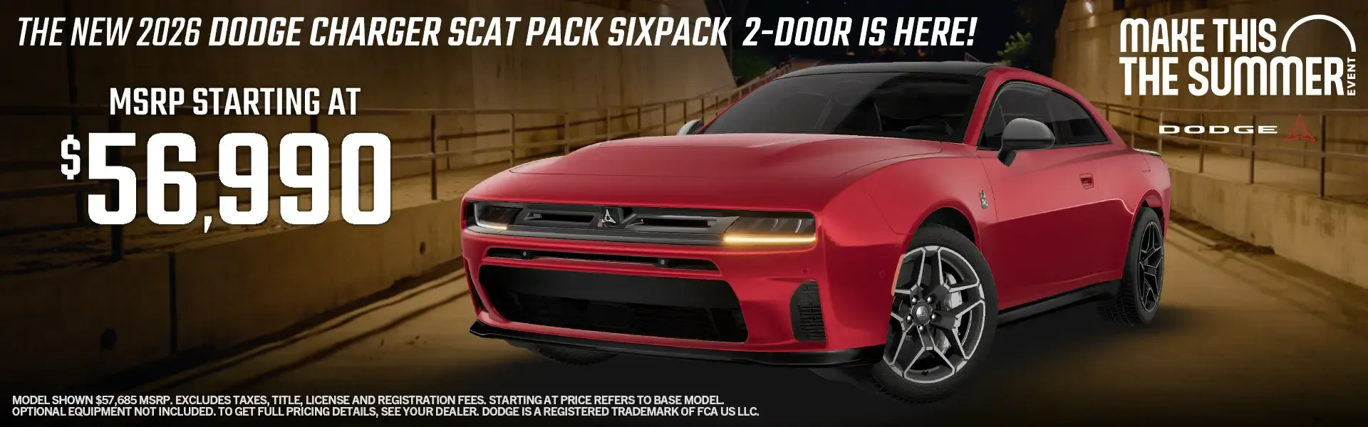 New 2026 Dodge Charger Special