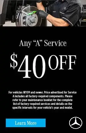 Coupon for Any "A" Service $40 off
