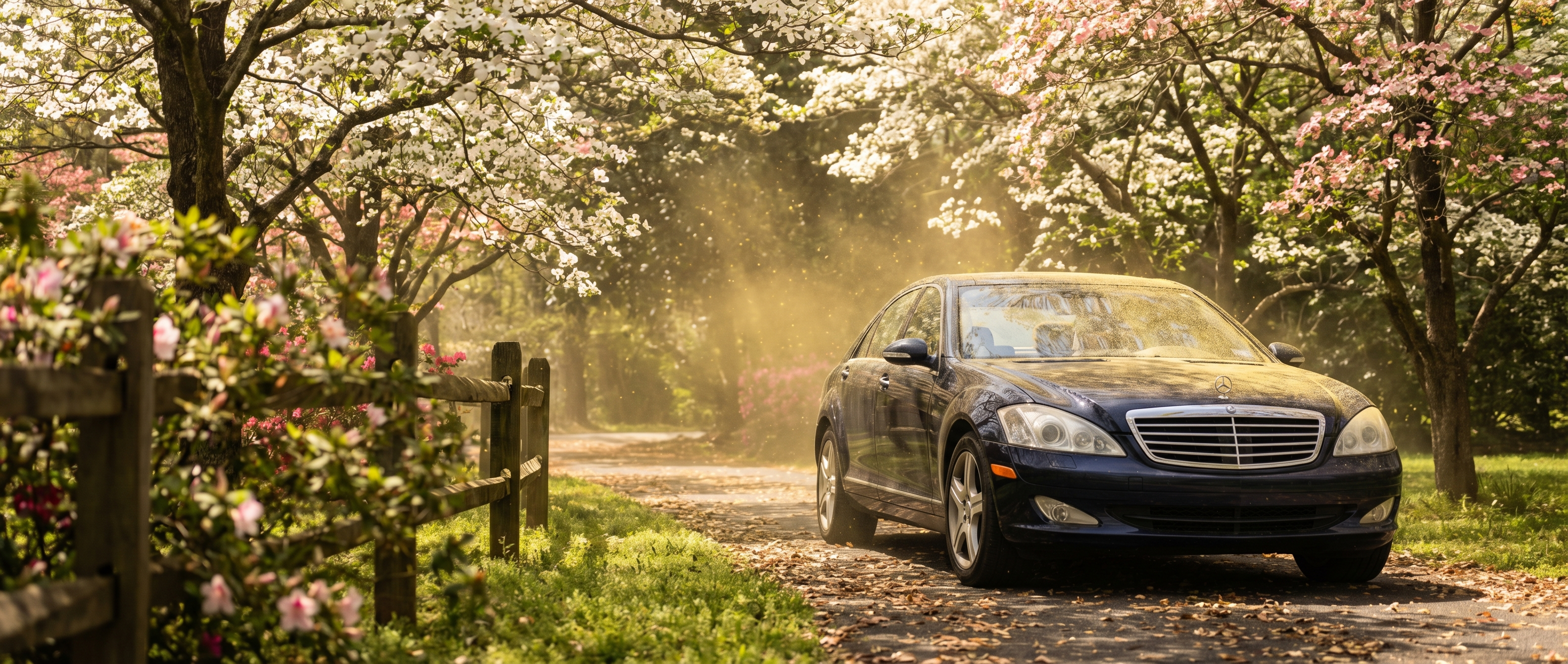 Mercedes-Benz pollen and rain protection tips in Duluth, GA