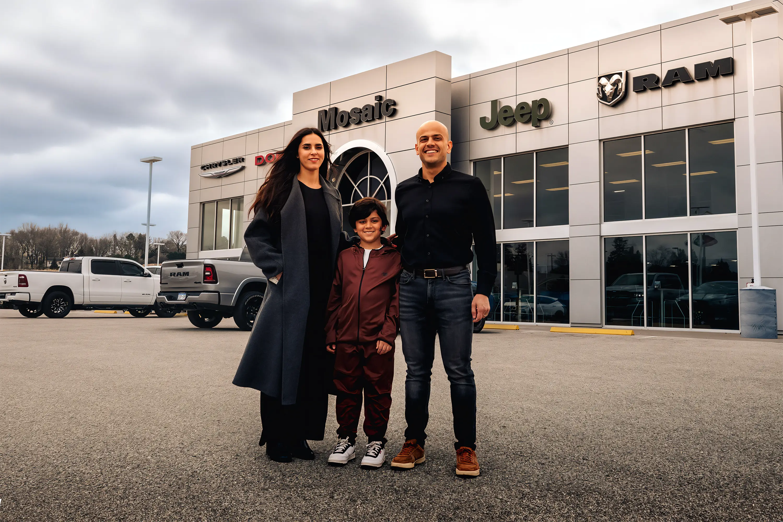 Moneer and Azada Nyazi, founders of Mosaic Auto Group