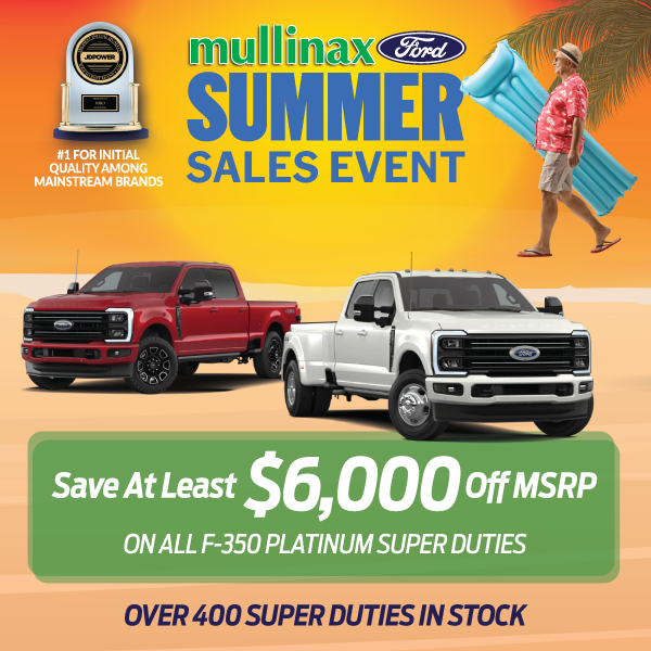 Special offer on    F-350 Platinum Super Duties