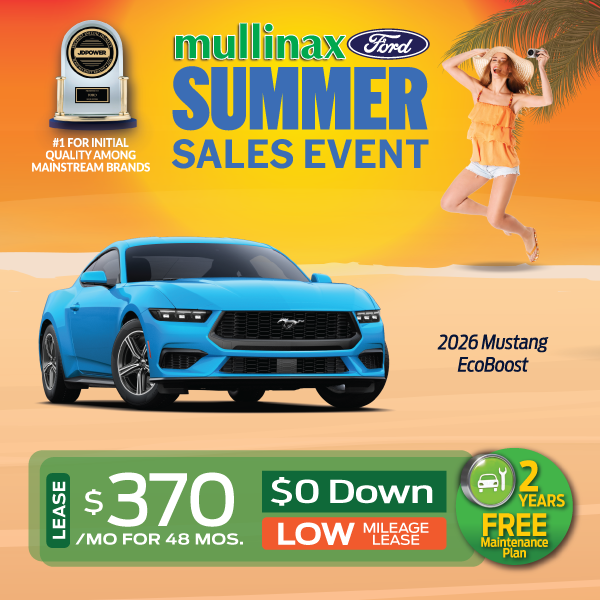 Special offer on    2026 Mustang EcoBoost