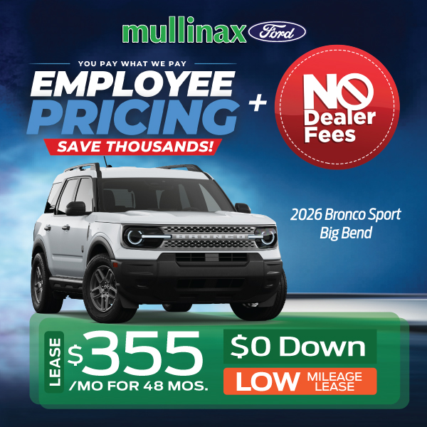 Special offer on    2026 Bronco Sport Big Bend