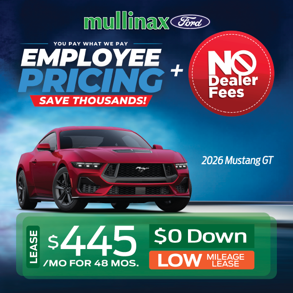 Special offer on 2025 Ford Mustang 2026 Mustang GT