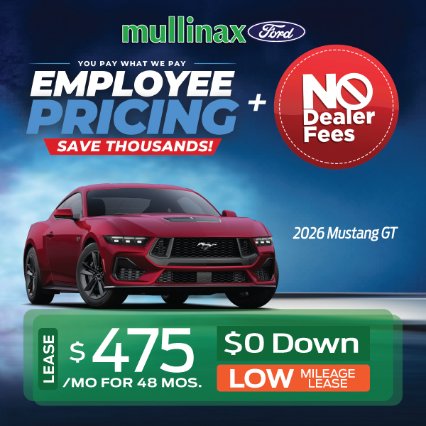 Special offer on 2025 Ford Mustang 2026 Mustang GT