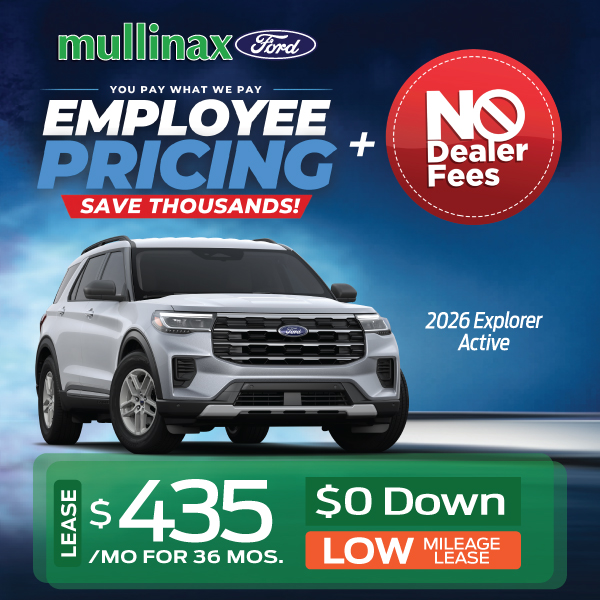 Special offer on 2026 Ford Explorer 2026 Explorer Active