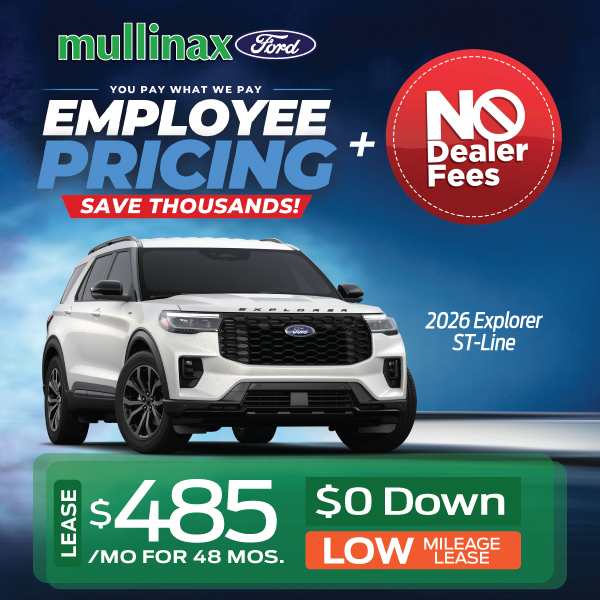 Special offer on 2026 Ford Explorer 2026 Explorer Active