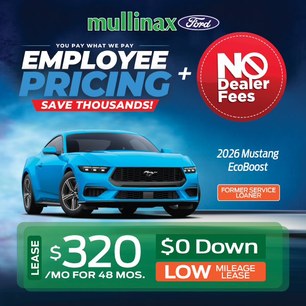 Special offer on 2026 Ford Mustang 2026 Mustang EcoBoost