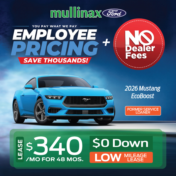 Special offer on 2026 Ford Mustang 2026 Mustang EcoBoost
