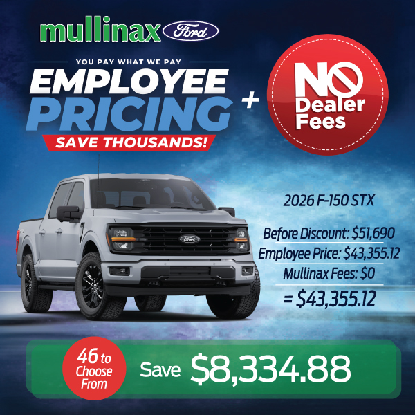 Special offer on 2025 Ford F-150 2026 F-150 STX