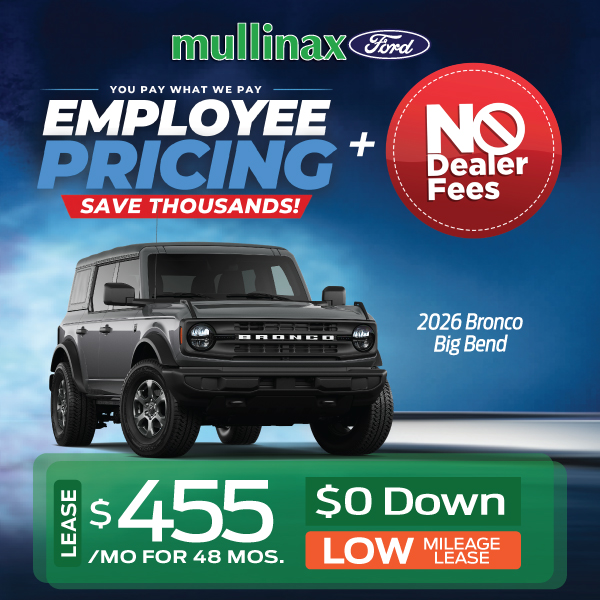 Special offer on 2025 Ford Bronco 2026 Bronco Big Bend