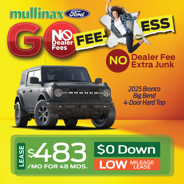 Special offer on 2025 Ford Bronco 2025 Bronco Big Bend