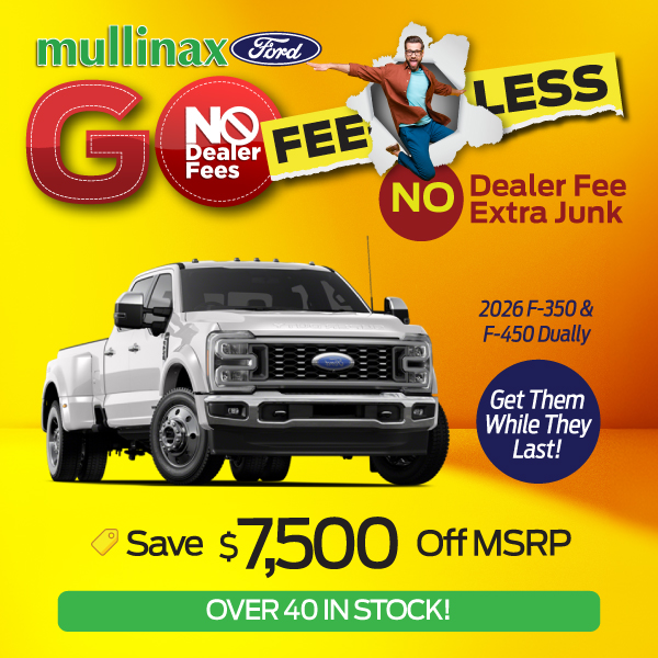 Special offer on 2026 Ford Super Duty F-350 SRW 2026 F-350 & F-450 Dually