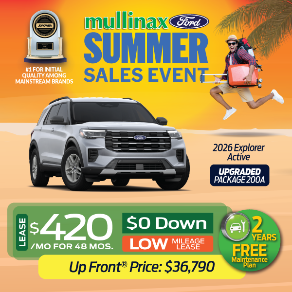 Special offer on    2026 Explorer Active