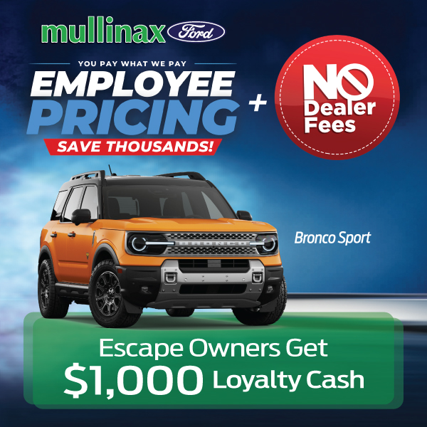 Special offer on 2025 Ford Bronco Bronco Sport