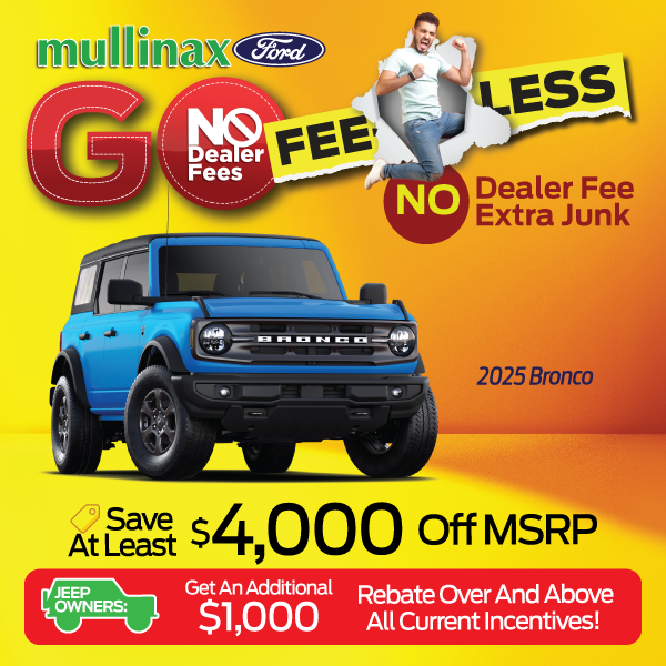 Special offer on 2025 Ford Bronco 2025 Bronco