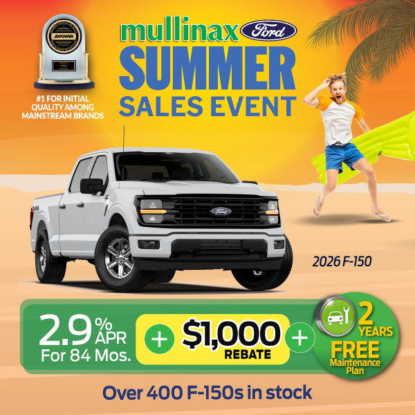 Special offer on 2025 Ford F-150 2026 F-150