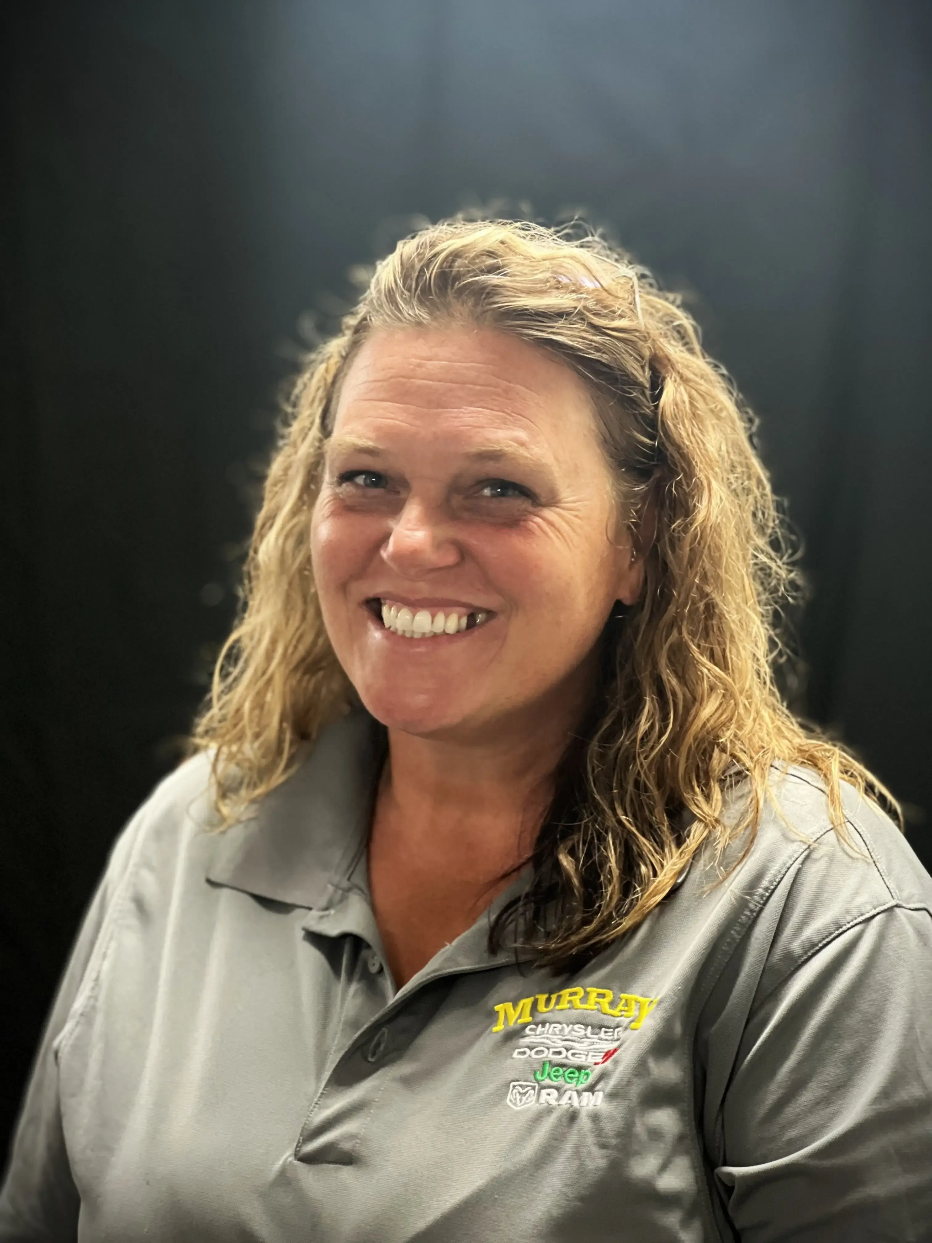 Parts Manager Christina "Chrissy" Parrish in Parts at Murray CDJR of Starke