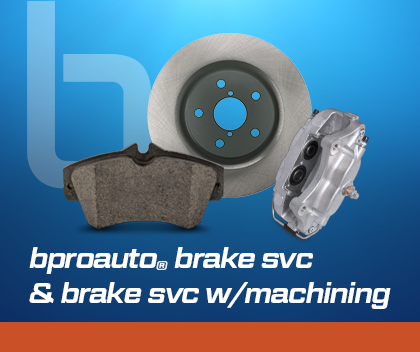 Coupon for bproauto Brake Pad Service 