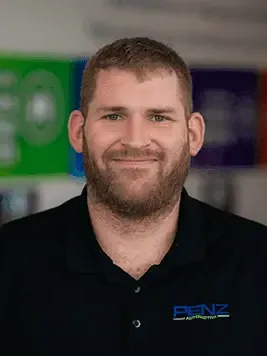 Service Manager Kevin Peterson in Service at Nissan of Rochester