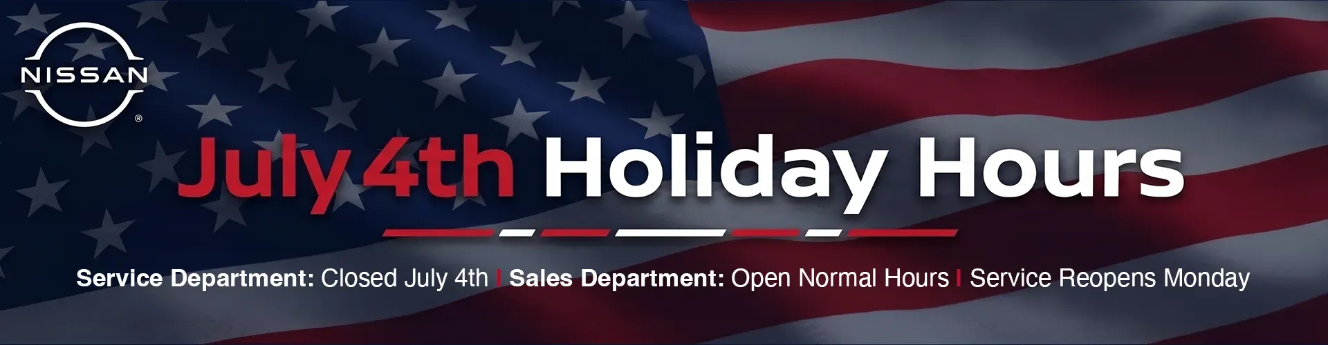July 4th Hours