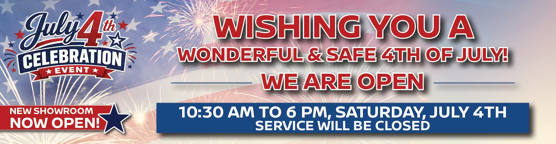 Nissan of Ft. Myers July 4th Hours