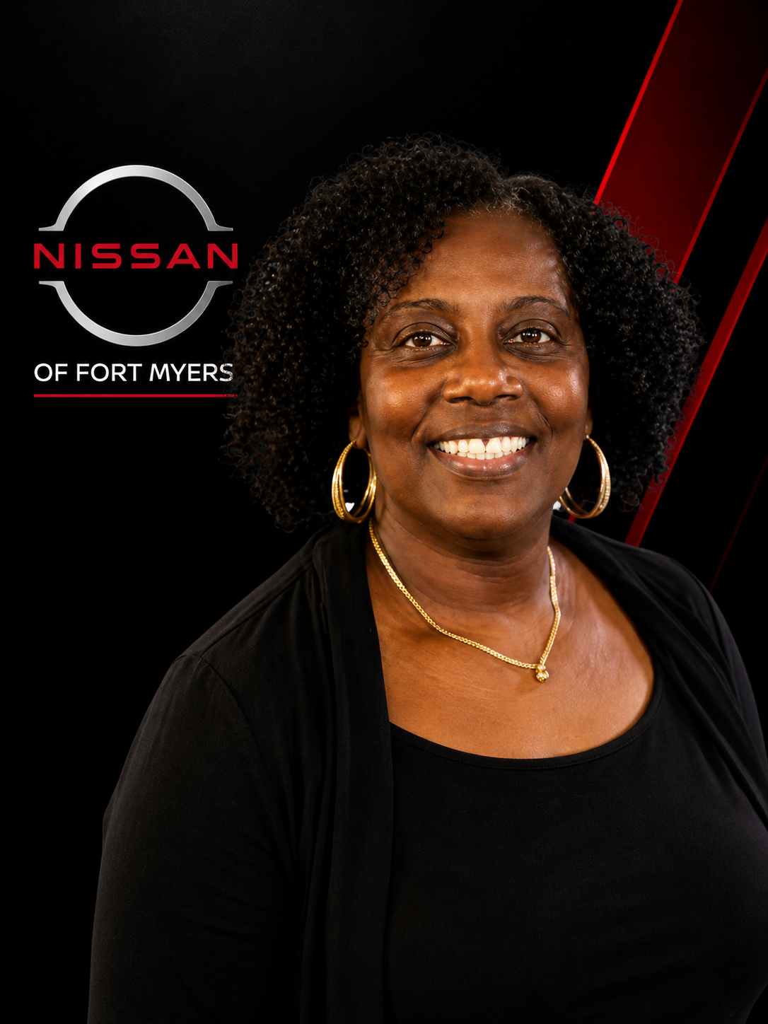 Service - Cashier Evelyn Gewett in Administration at Nissan of Fort Myers