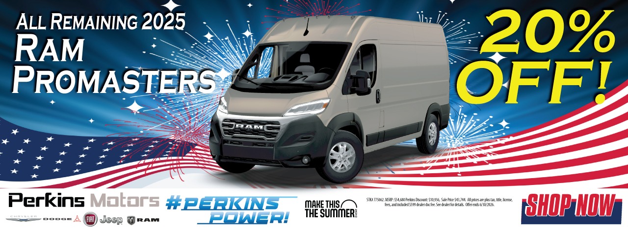 New Ram Promaster