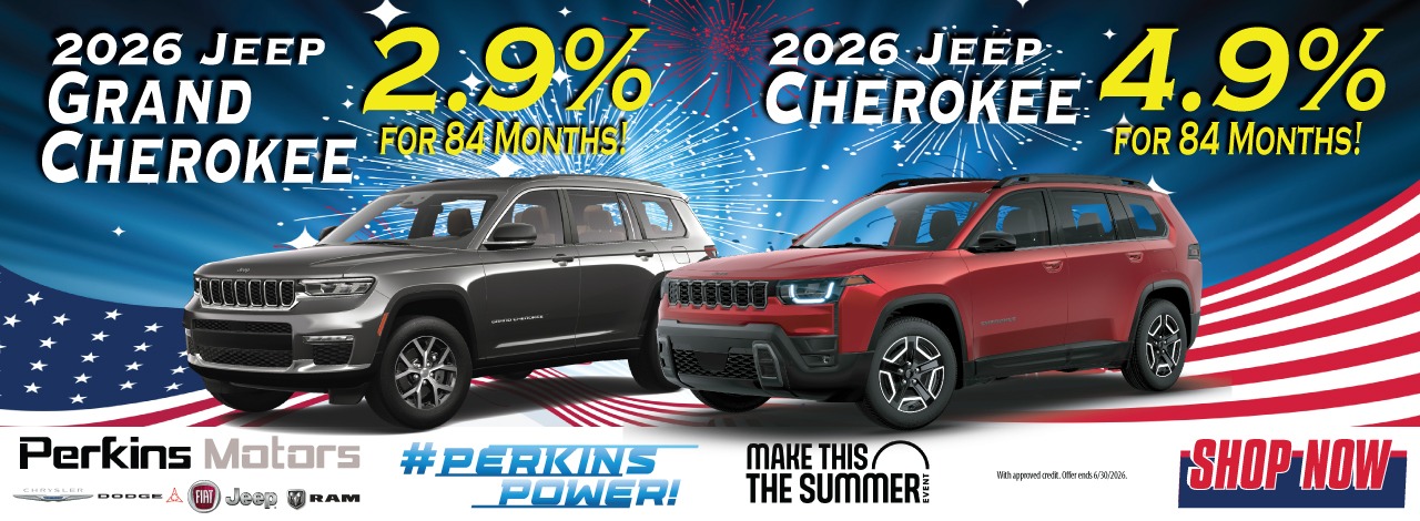 New 2026 Jeep Grand Cherokee and Jeep Cherokee